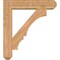 Ekena Millwork Balboa Craftsman Smooth Bracket w/ Offset Brace, Western Red Cedar, 7 1/2"W x 34"D x 38"H BKT0806X34X38BOA04SWR - alternate 3